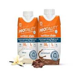 Abbott’s new PROTALITY™ branded products is marketed to consumers on a weight loss regimen. Abbott’s new PROTALITY™ branded products is marketed to consumers on a weight loss regimen.