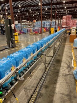 Talking Rain Beverage Co. embarked upon an initiative to reduce the weight of its packaged products by lowering the amount of plastic used in its bottles and removing the cardboard trays that product once used. Talking Rain Beverage Co. embarked upon an initiative to reduce the weight of its packaged products by lowering the amount of plastic used in its bottles and removing the cardboard trays that product once used.