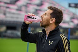 International soccer star Lionel Messi couldn't find a hydration drink that pleased him so he developed his own. International soccer star Lionel Messi couldn't find a hydration drink that pleased him so he developed his own.