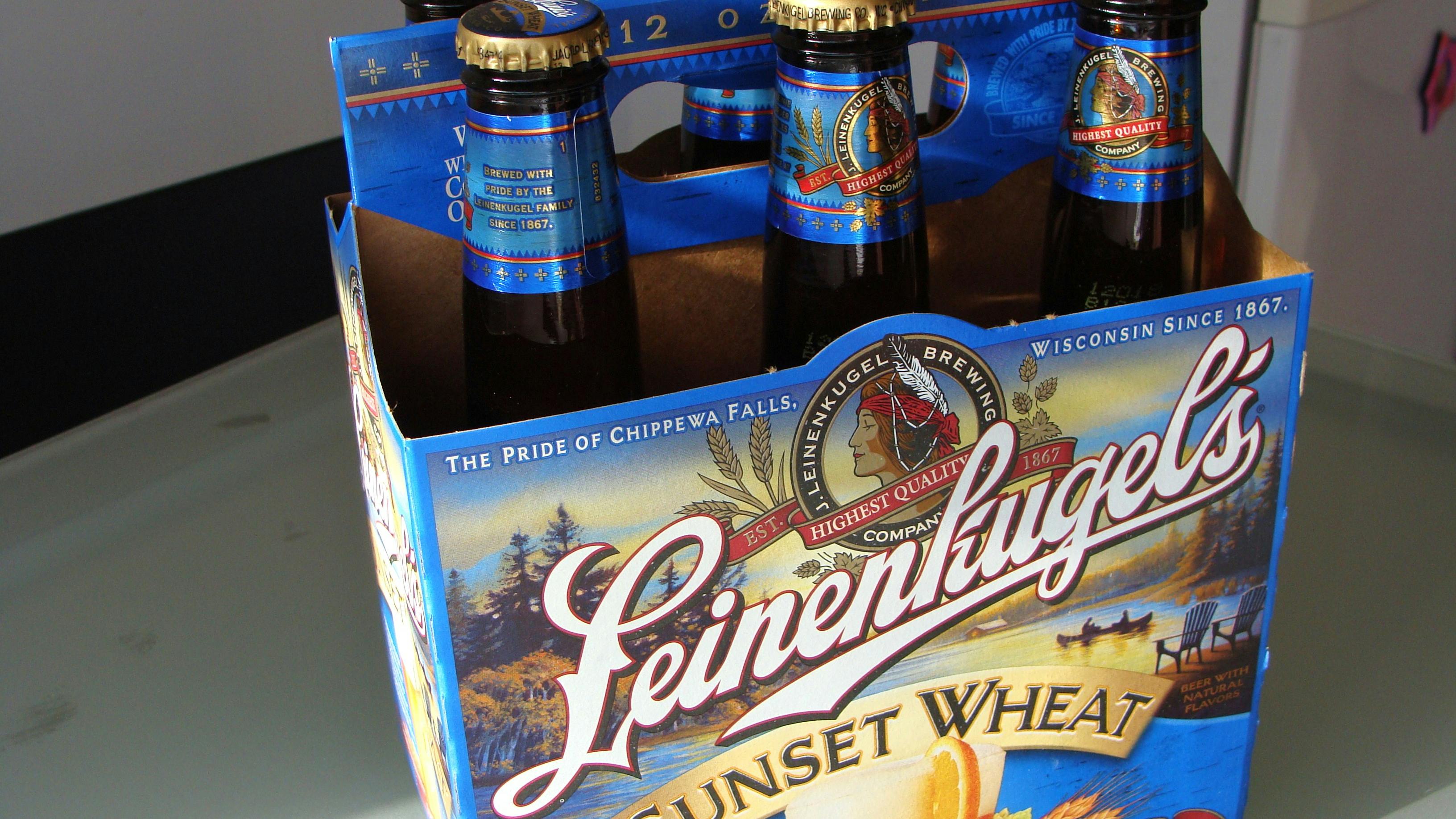 leinenkugel's sunset wheat - j. leinenkugel brewing company