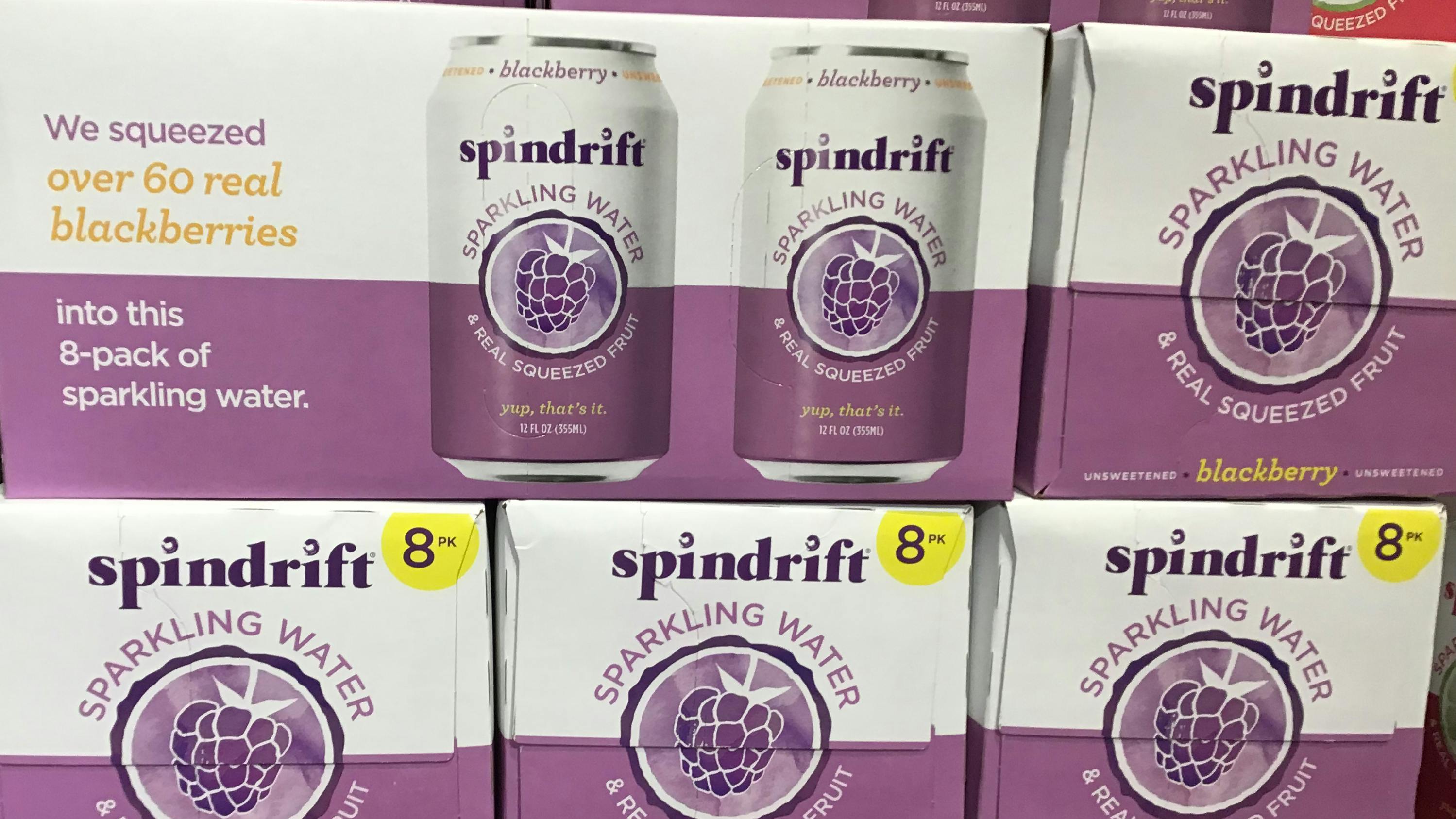 'Spindrift Sparkling Water'