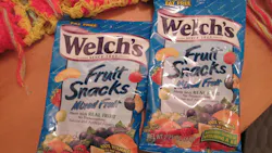 'Welch's Fruit Snacks' 'Welch's Fruit Snacks'