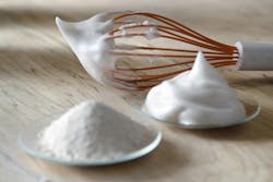 With egg prices so high and supplies volatile, Onego Bio’s precision fermentation-produced ovalbumin could replace egg whites in a number of products. With egg prices so high and supplies volatile, Onego Bio’s precision fermentation-produced ovalbumin could replace egg whites in a number of products.