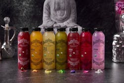 Whole Harmony’s founder Stacey Wood was inspired by ancient herbal remedies and Traditional Chinese Medicine. The company’s drinks are based Buddhism’s seven chakras. Whole Harmony’s founder Stacey Wood was inspired by ancient herbal remedies and Traditional Chinese Medicine. The company’s drinks are based Buddhism’s seven chakras.