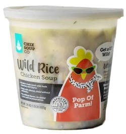 Obtaining an Upcycled Certification requires a tremendous amount of work. The Upcycled Certified mark is used on all Chix Soup Co products. Obtaining an Upcycled Certification requires a tremendous amount of work. The Upcycled Certified mark is used on all Chix Soup Co products.