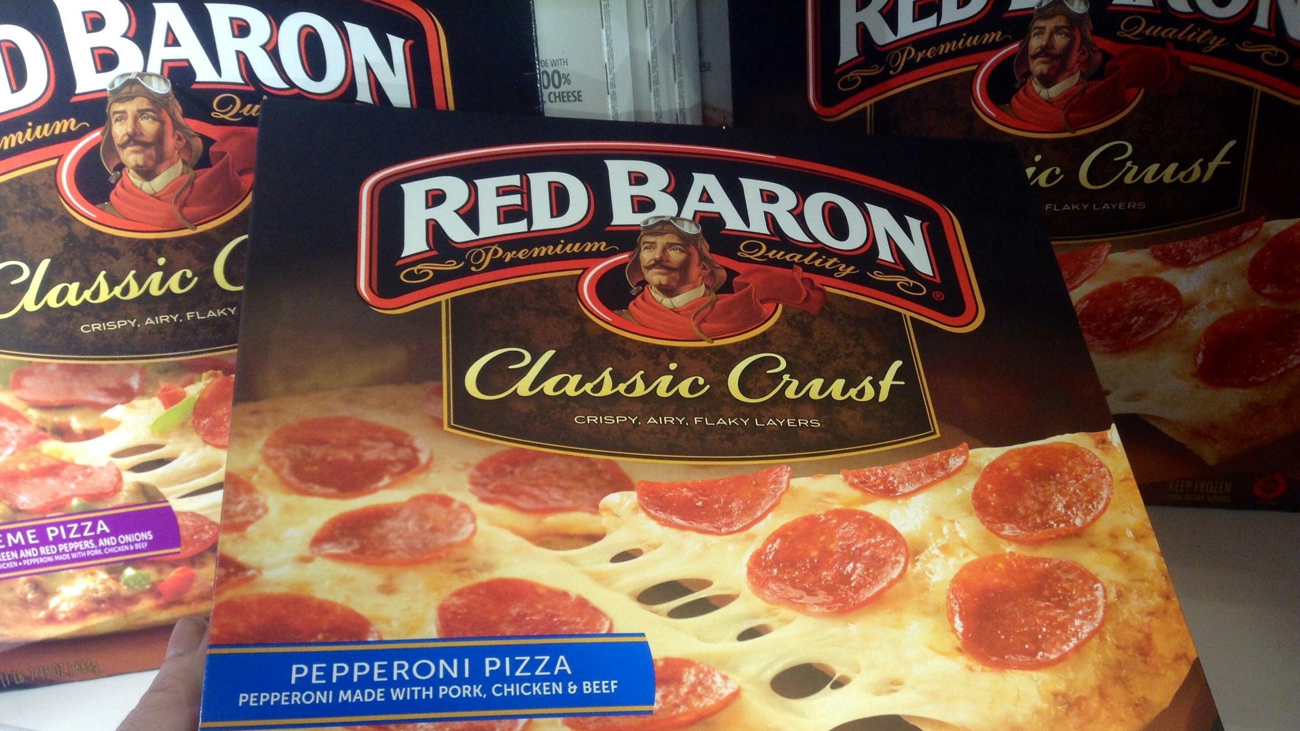 'Red Baron Frozen Pizza'