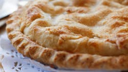 apple pie closeup apple pie closeup