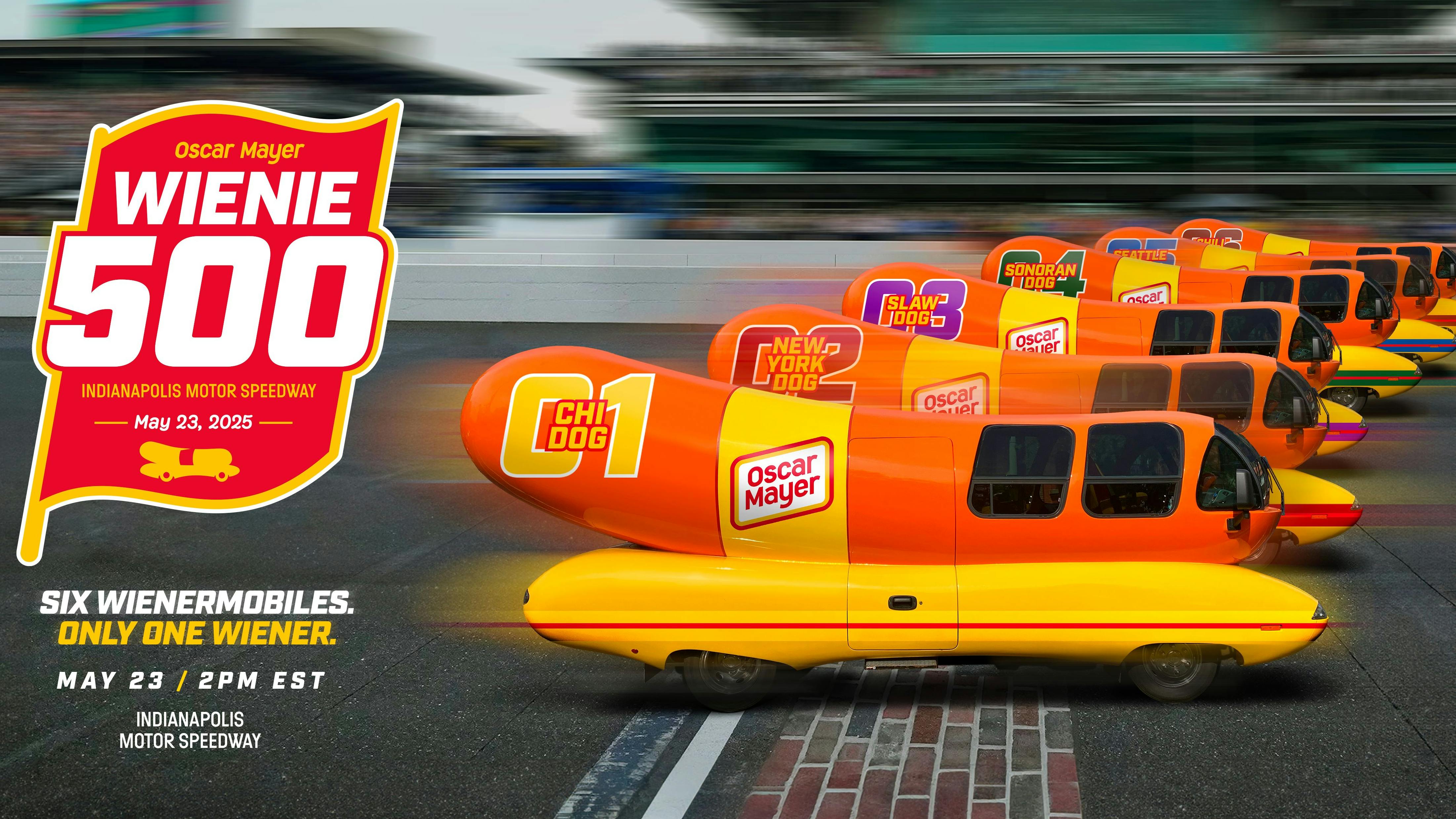 Indy 500 to Host First-Ever Oscar Mayer Wienermobile Race