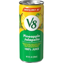 V8’s newest iteration, Pineapple Jalapeno, just came out this summer. V8’s newest iteration, Pineapple Jalapeno, just came out this summer.