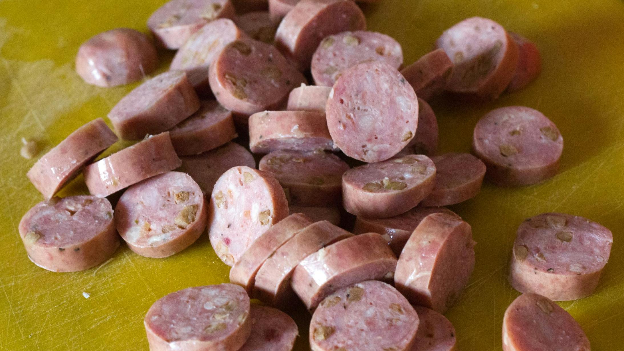 'Chicken Sausage Calzones'