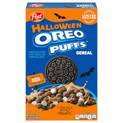 Post cereal Halloween Oreo Puffs Post cereal Halloween Oreo Puffs