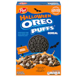 Post cereal Halloween Oreo Puffs