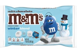 Mars milk chocolate M&M’s Winter Blend Mars milk chocolate M&M’s Winter Blend
