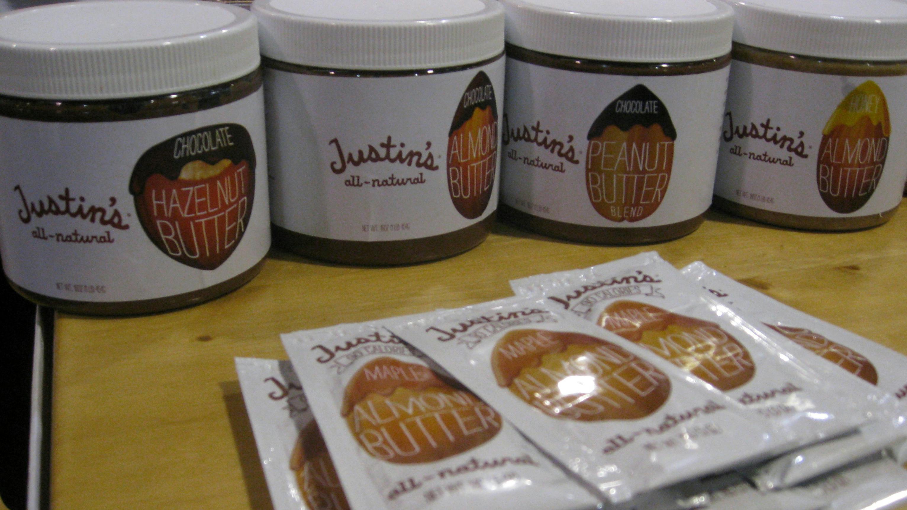 'packets of justin's nut butter'