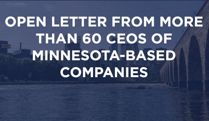 Cargill, CHS, CJ Schwan's, General Mills, Hormel and Land O’Lakes Appeal for Calm in Minneapolis