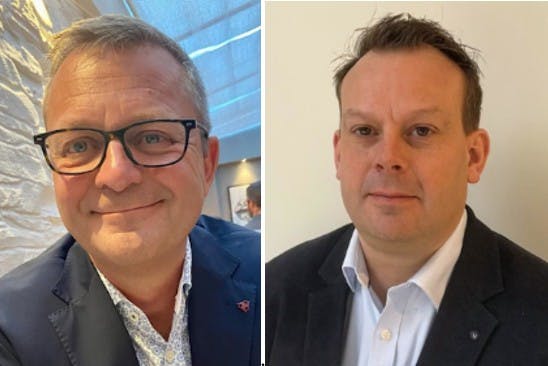 Dale Creaser, left, and Chris Sackree