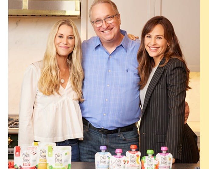 From left: Cassandra Curtis, John Foraker, Jennifer Garner