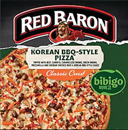 Red Baron frozen pizza korean BBQ style Red Baron frozen pizza korean BBQ style