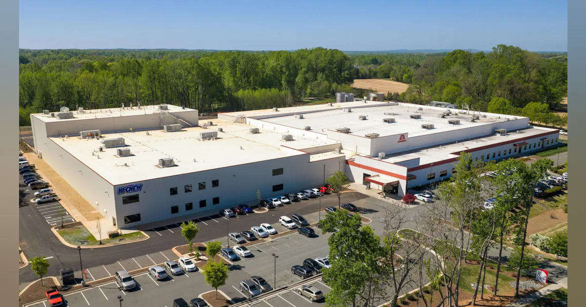 Morinaga America Completes Second Hi-Chew Plant in Mebane, North ...