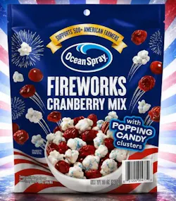 Fireworks Cranberry Mix in red white and blue from Ocean Spray Fireworks Cranberry Mix in red white and blue from Ocean Spray
