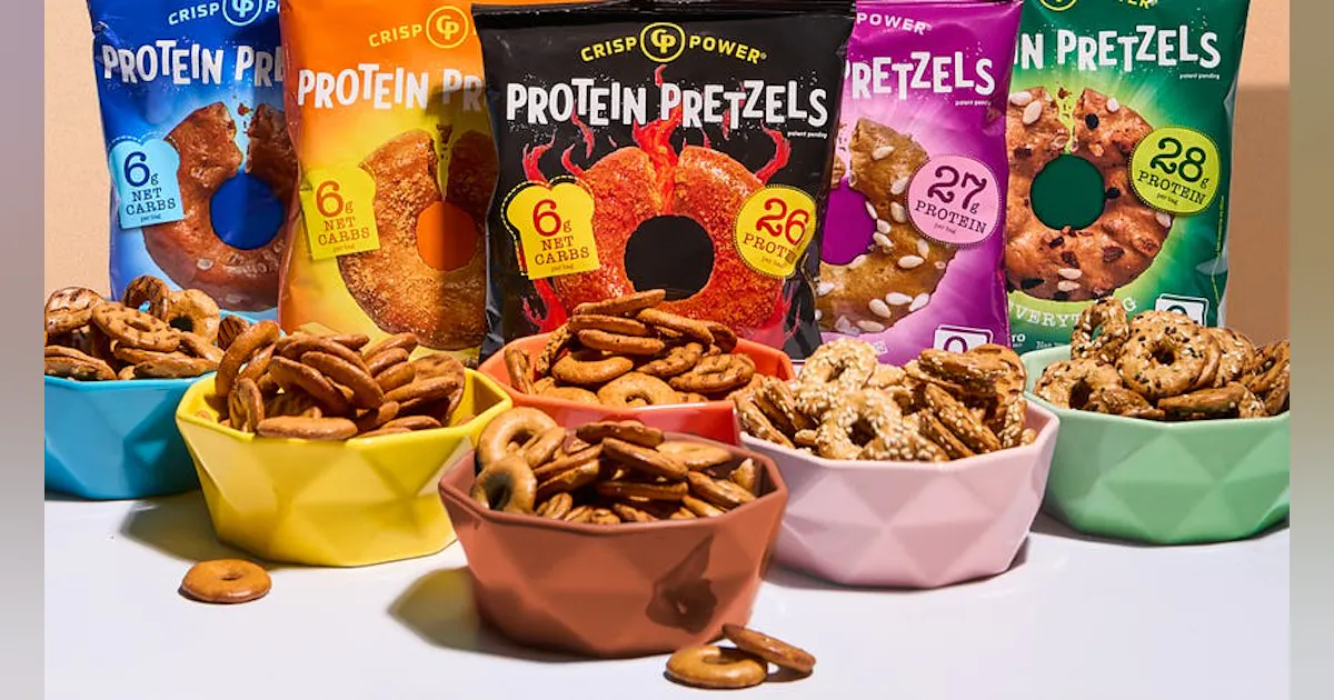 Crisp Power Protein Pretzels Opens First U.S. Processing Plant | Food ...