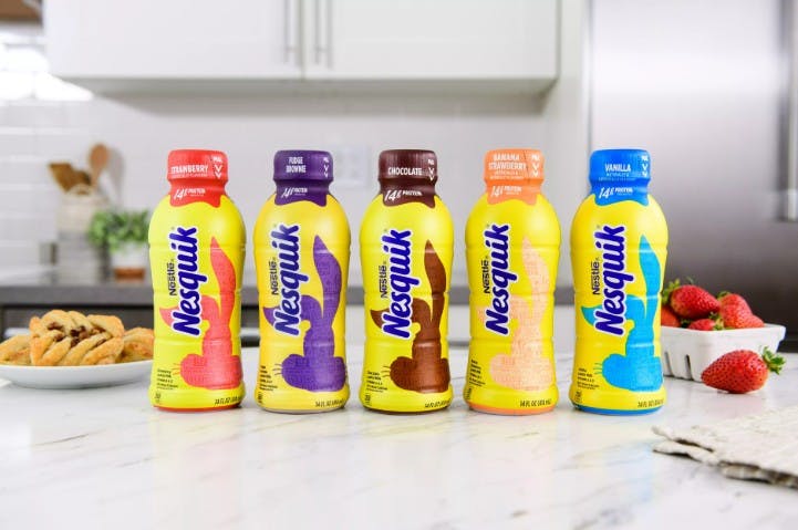 Nesquik bottles from 2024