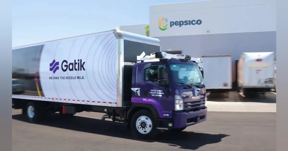 Driverless Trucks Delivering PepsiCo Products
