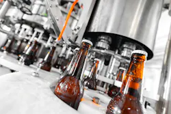 Beverage processing plants have been able to implement significant amounts of automation over the years compared to their food-processing brethren, because of the standardized product shapes and sizes they handle.