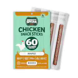 Full-size snack sticks.