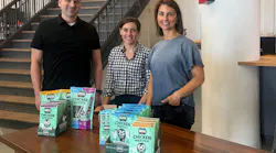 The small but mighty Mighty Spark R&D team: (from left) Tyler Cronin, Christine Arickx, Kristy Welker.