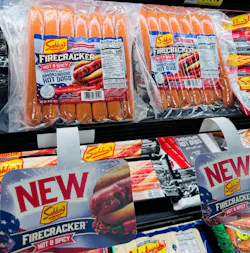 Sahlen Packing Co.’s limited-edition Firecracker Hot & Spicy Smokehouse Hot Dog