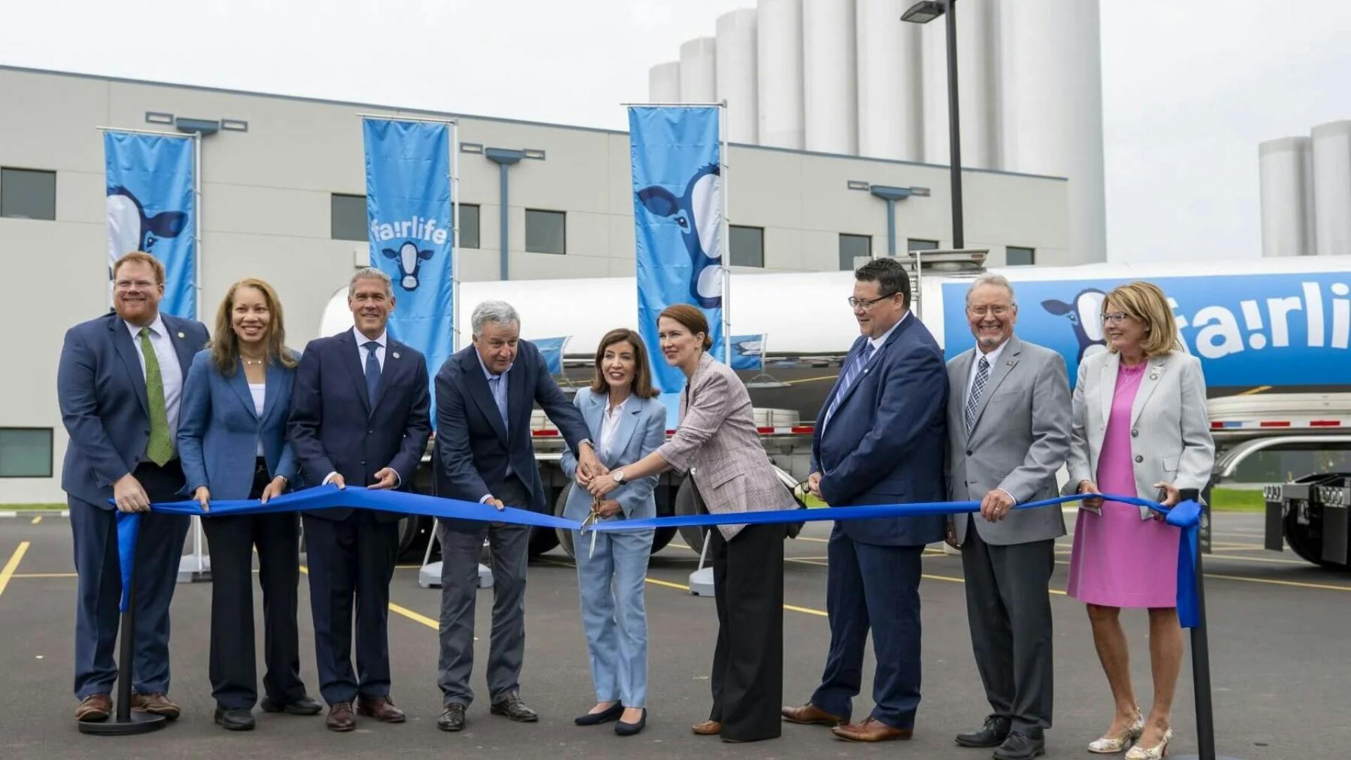 Fairlife Celebrates Grand Opening of Webster, New York, Dairy Processing Plant