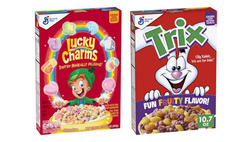 General Mills Completes Colors Replacement on all U.S. Cereals