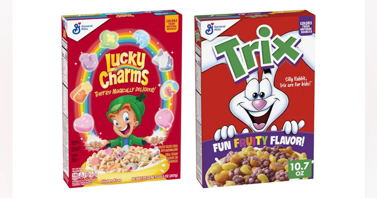 General Mills Completes Colors Replacement on all U.S. Cereals