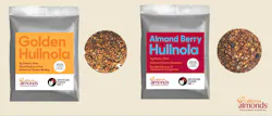 Almond hulls, previously discarded or used as animal feed or other uses, contain protein and fiber, so why not use as an ingredient?
