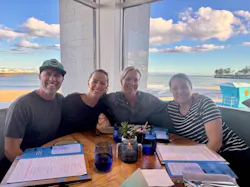 The Goodles R&D team (from left): Chris Woods, Martha Chapman, Molly Michet, Kristin Slarve.
