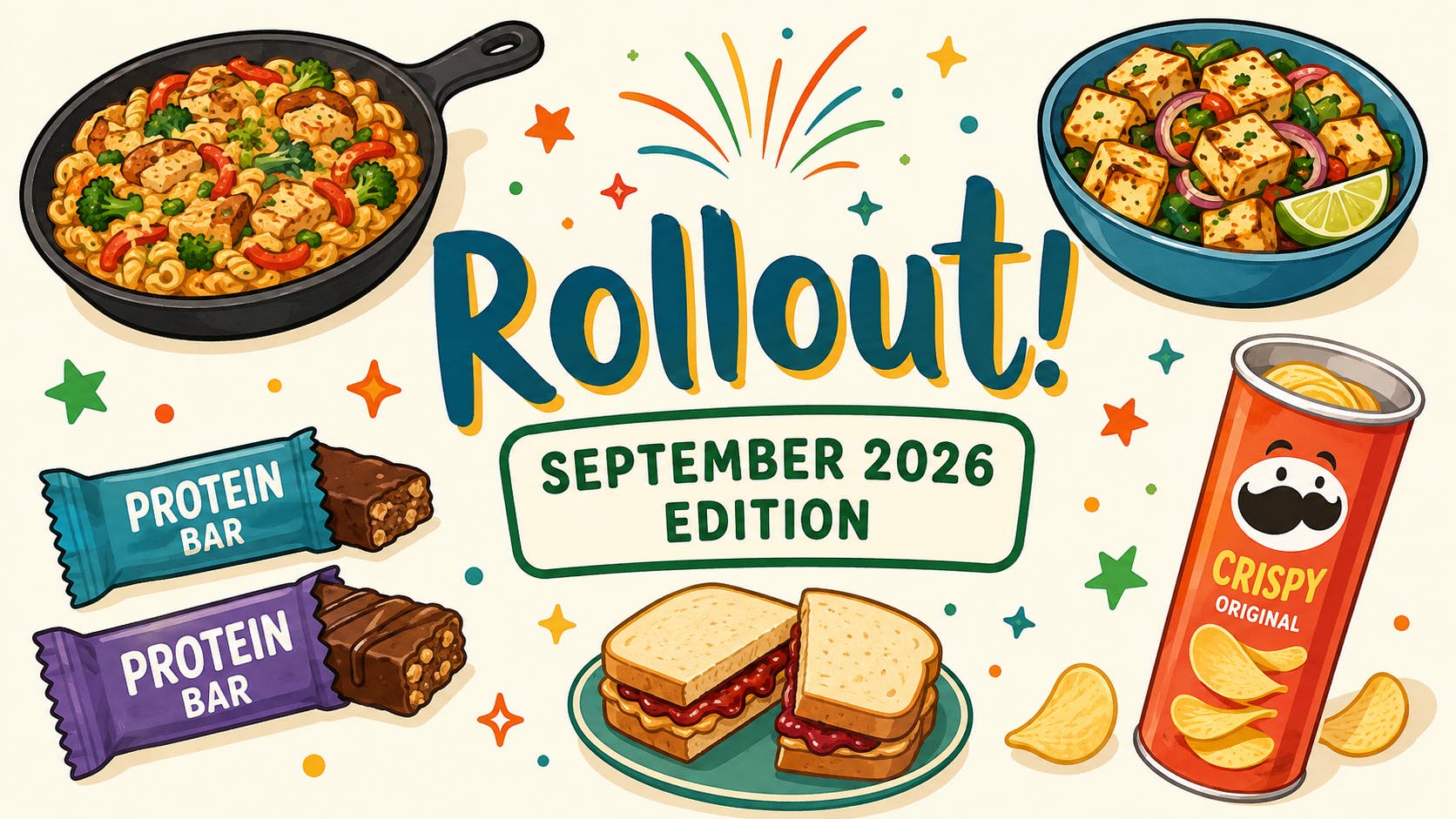 Rollout! New Food Products of September 2026