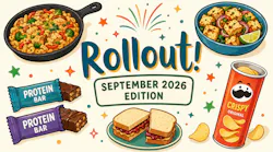 AI generated Rollout image for September 2026 food products
