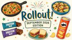 AI generated Rollout image for September 2026 food products
