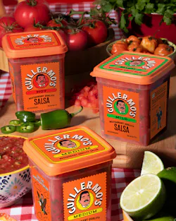 Guillermo's salsa packaging
