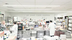 Mattson's food lab in action.